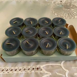 New!  PartyLite Tealight Candles, (12)Pine Berry
